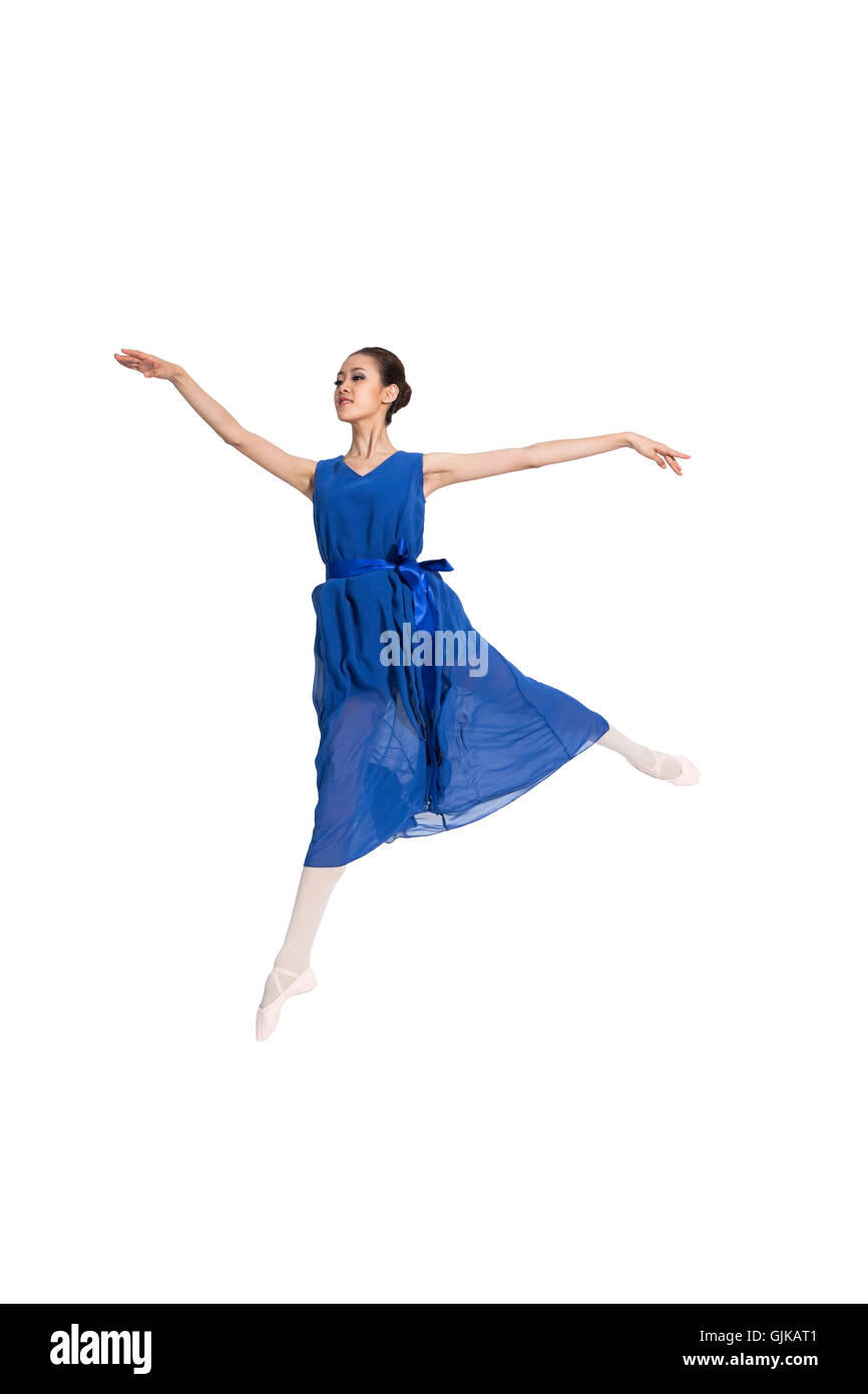 Ballet studio shot woman Stock Photo - Alamy