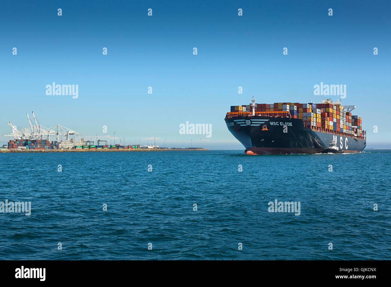 Mediterranean Shipping Company Stock Photos & Mediterranean Shipping