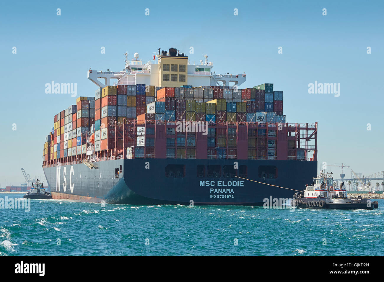 Mediterranean shipping company hi-res stock photography and images - Alamy