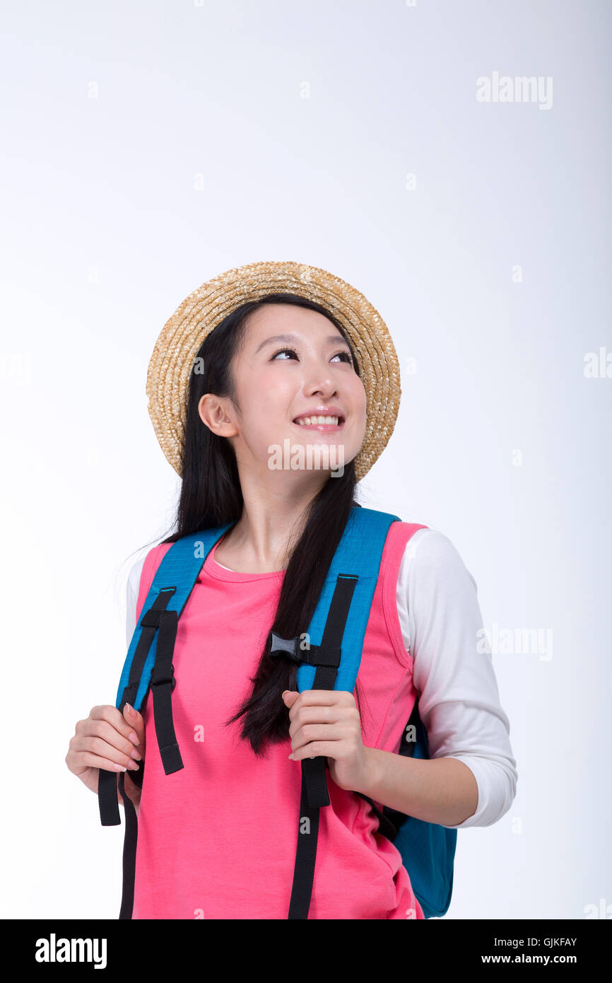 Young woman studio shot Stock Photo - Alamy