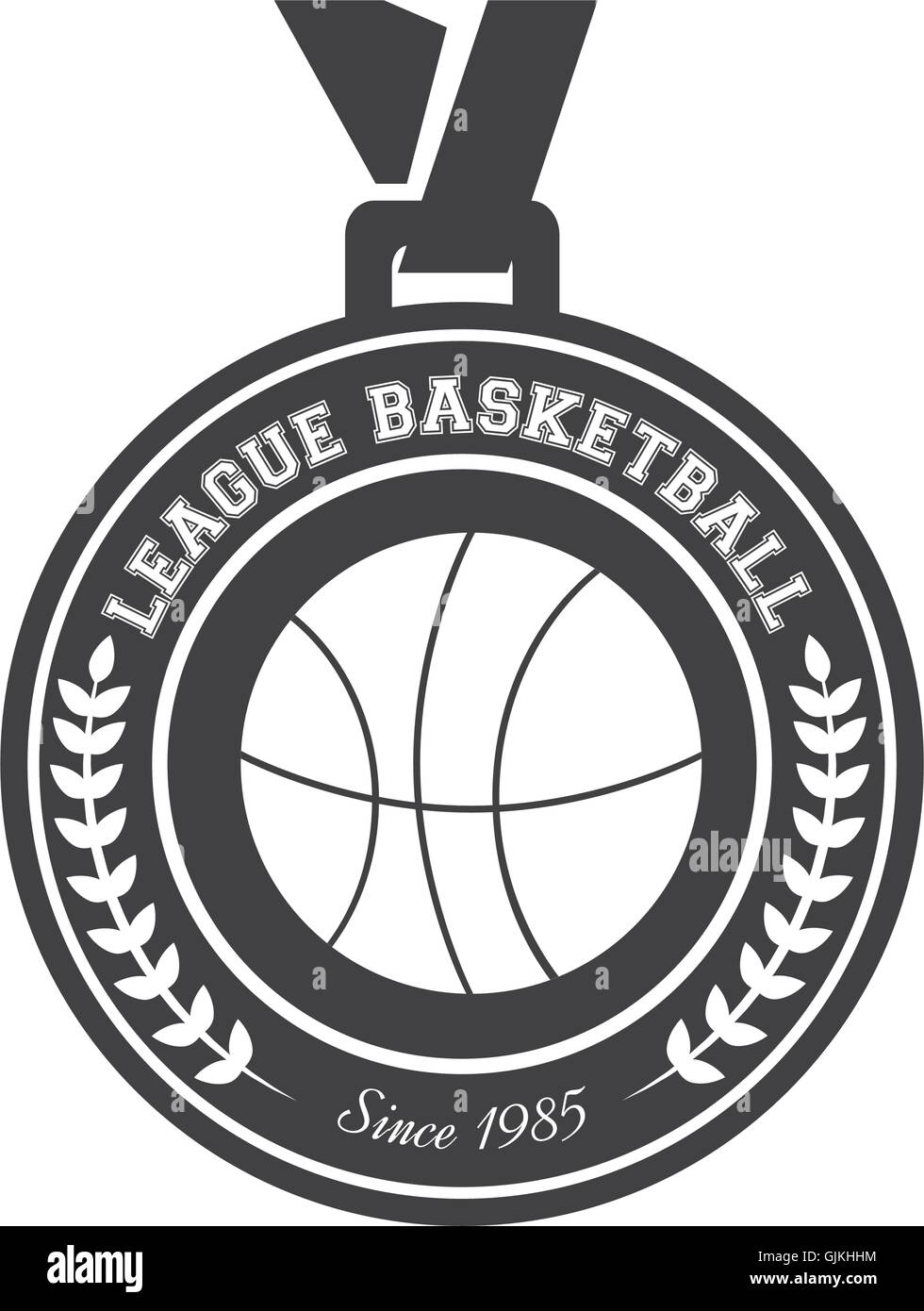 basketball medal winner Stock Vector Image & Art - Alamy
