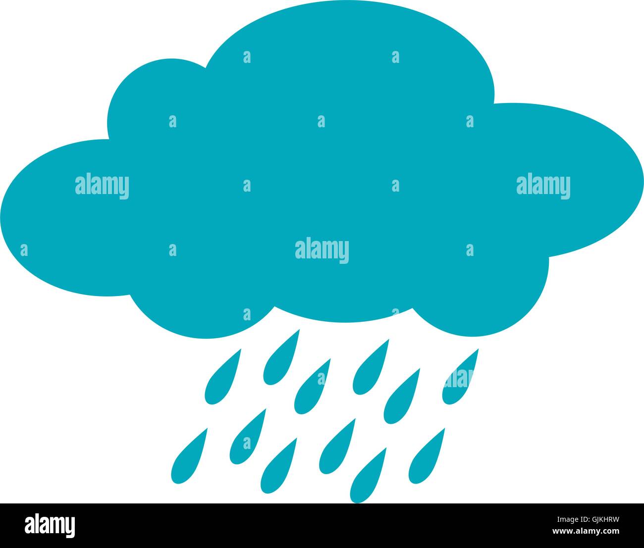 cloud rain cloudy Stock Vector Image & Art - Alamy