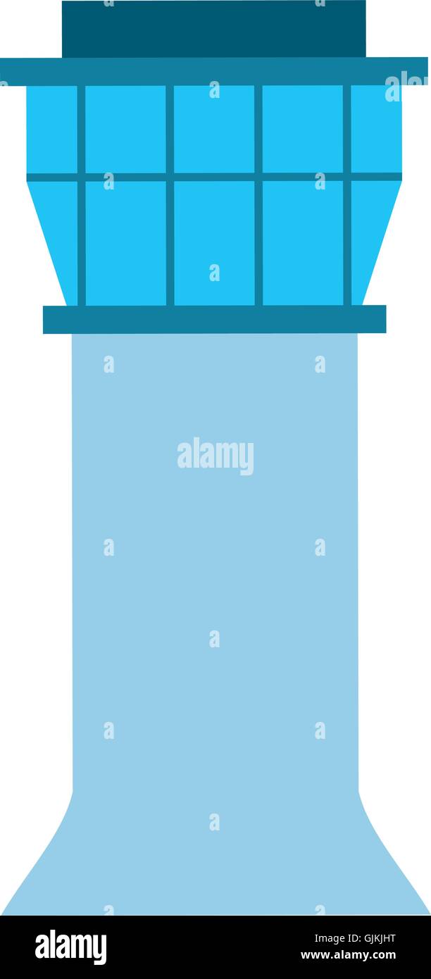 airport building tower control Stock Vector Image & Art - Alamy