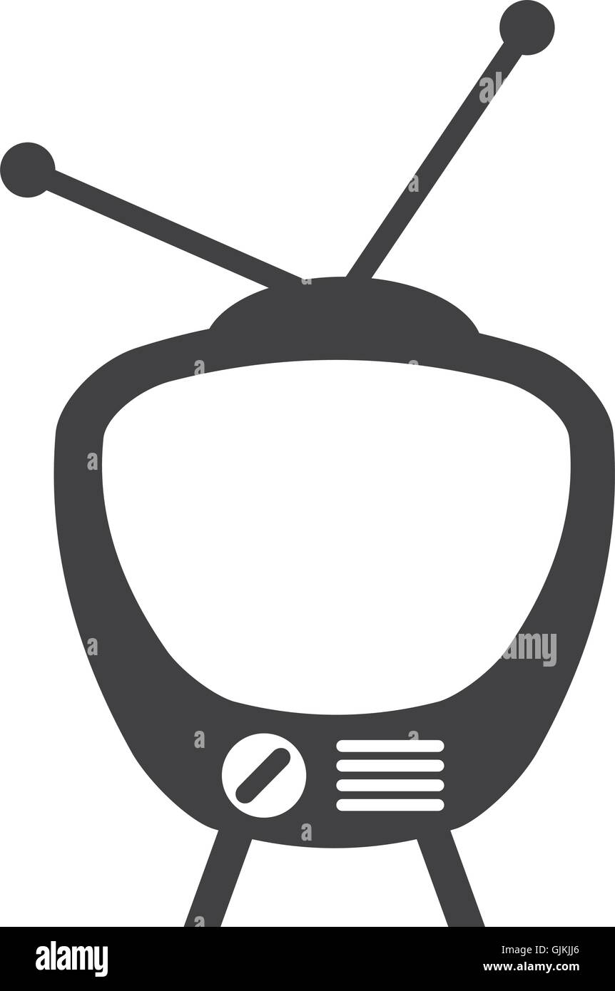 display tv isolated icon Stock Vector Image & Art - Alamy
