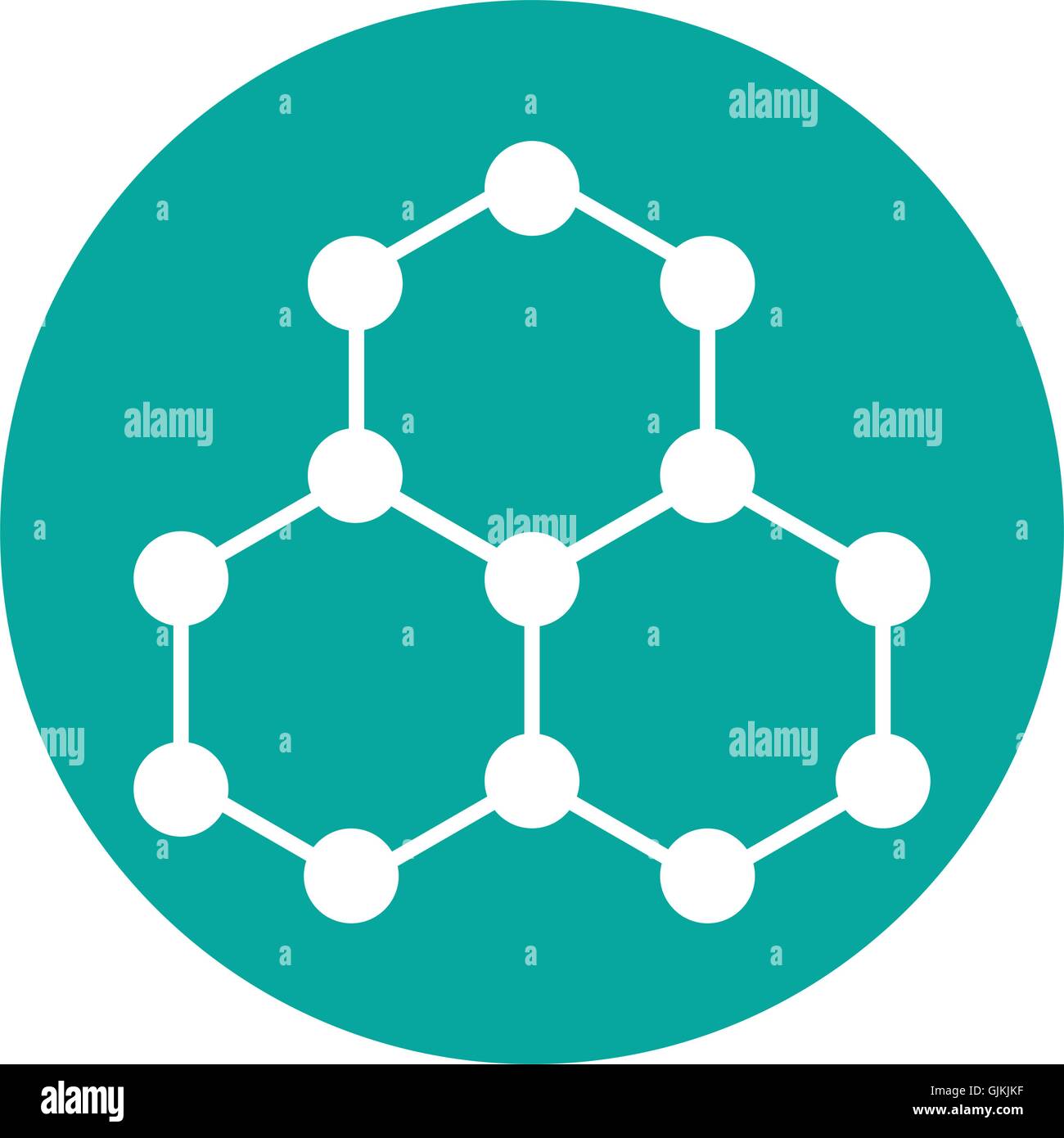 molecule structure isolated icon Stock Vector Image & Art - Alamy