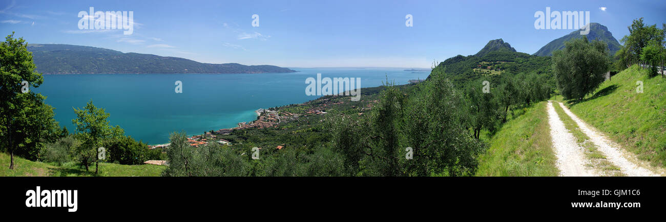 alps summer summerly Stock Photo