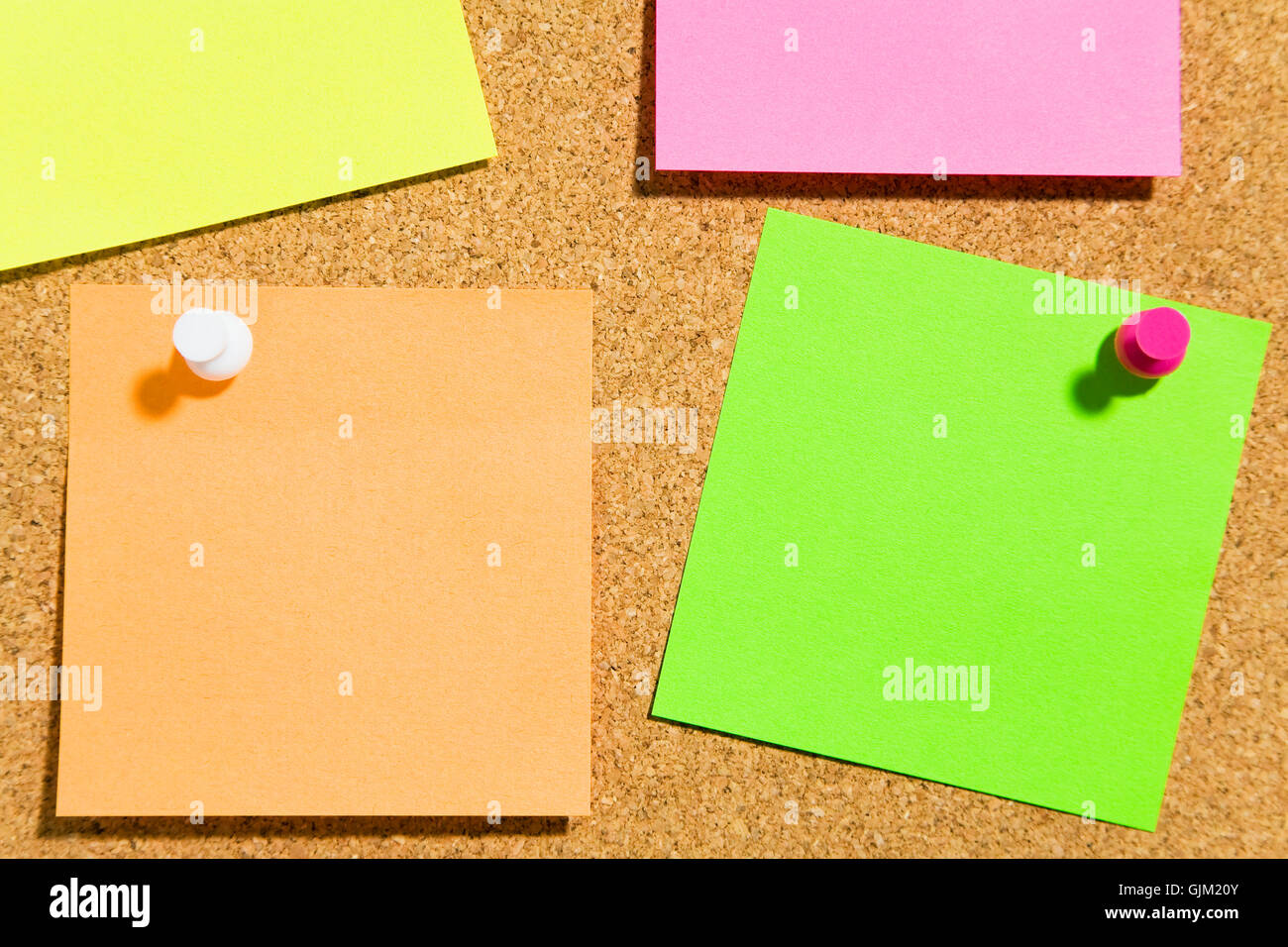 note memo board Stock Photo Alamy