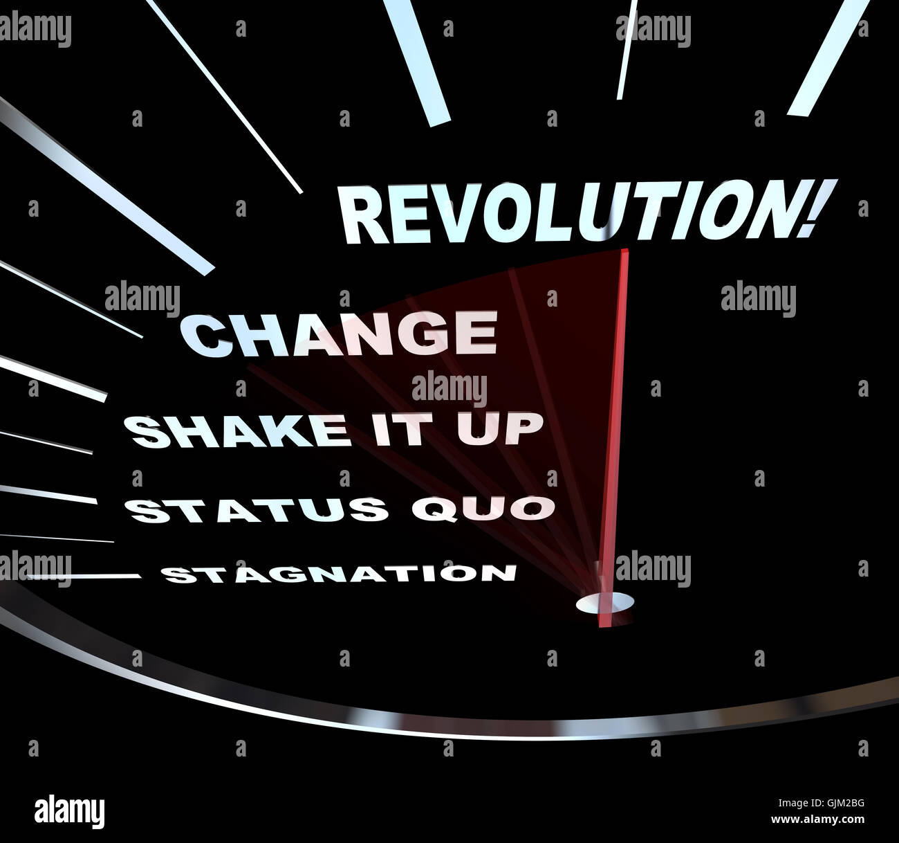 Change Speedometer Races to Revolution Stock Photo Alamy