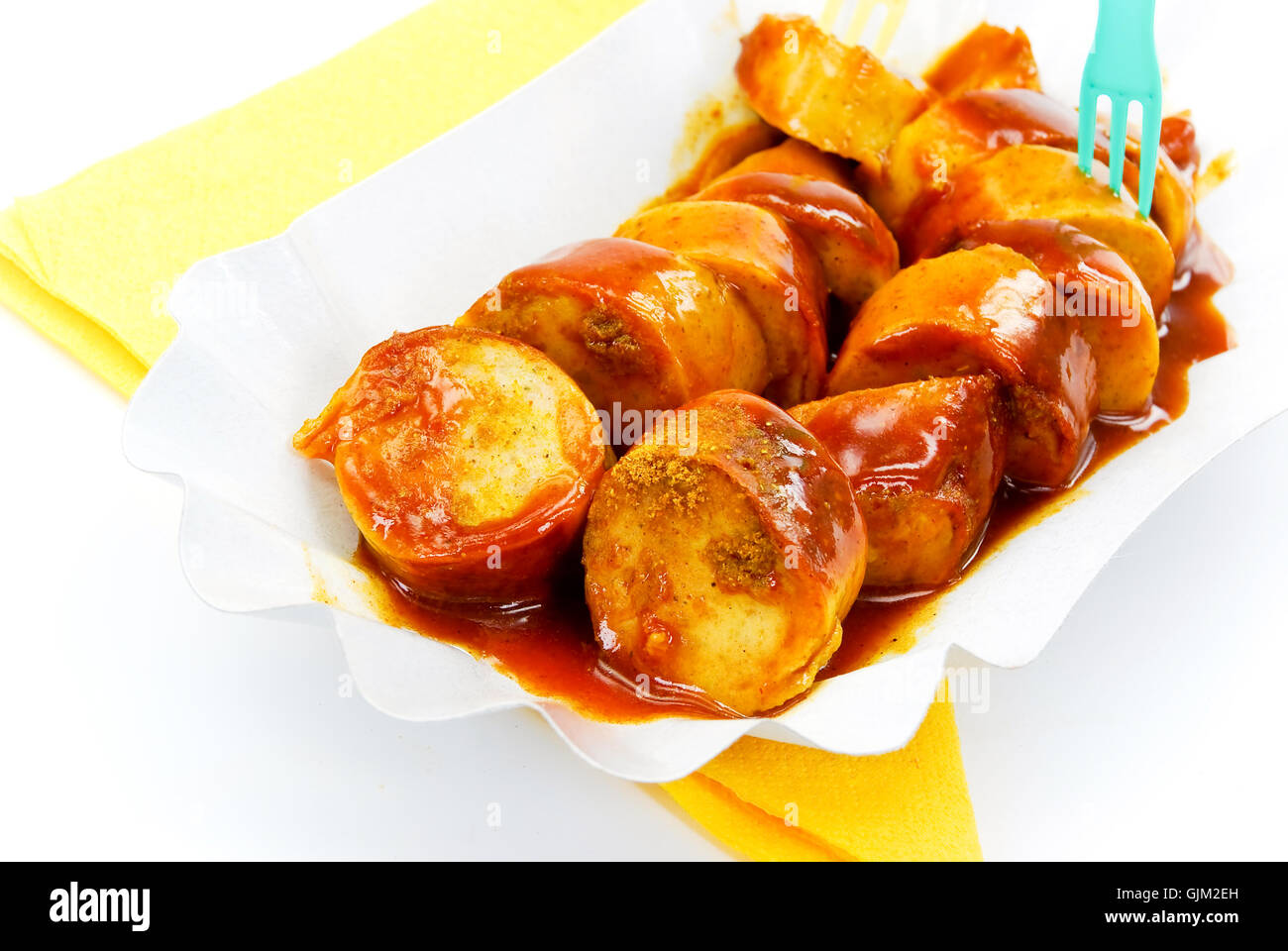 german curry sausage Stock Photo Alamy