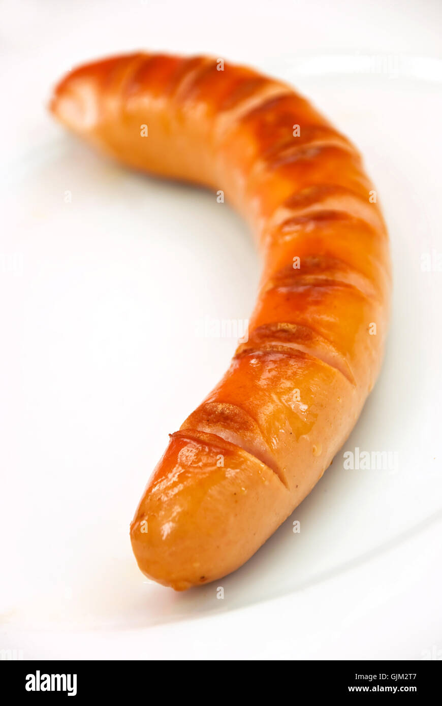 german curry sausage isolated on ro Stock Photo Alamy
