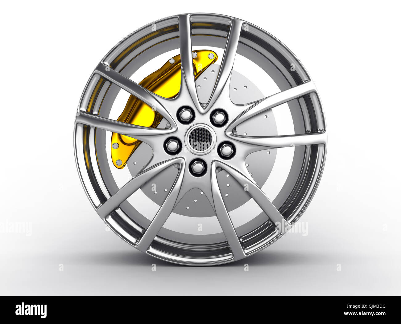 Wheels with alloy rims Stock Photo - Alamy