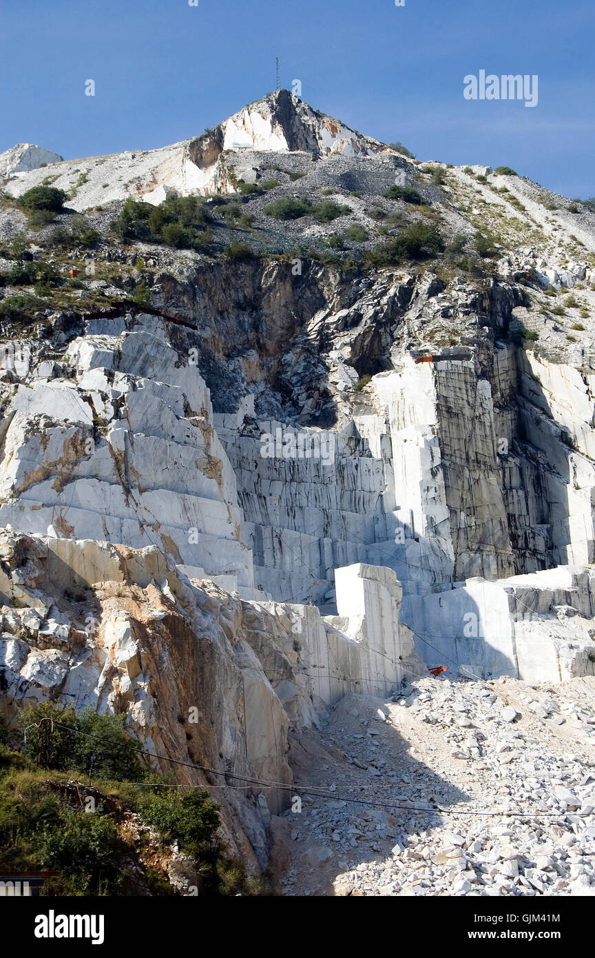 stone marble quarry Stock Photo Alamy