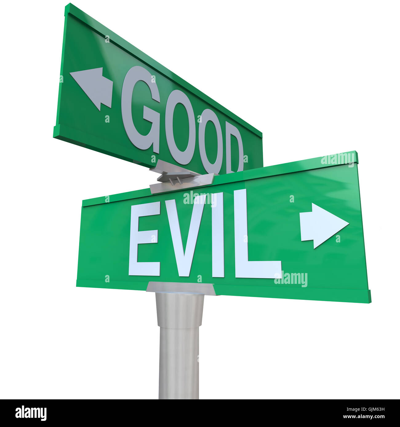 good and evil sign