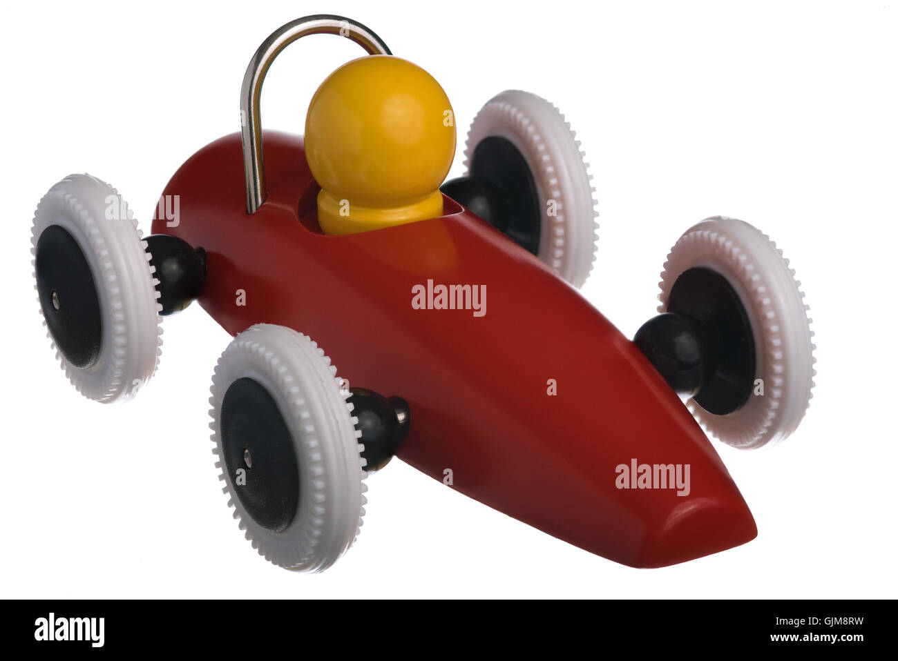 Child's red toy race car Stock Photo - Alamy