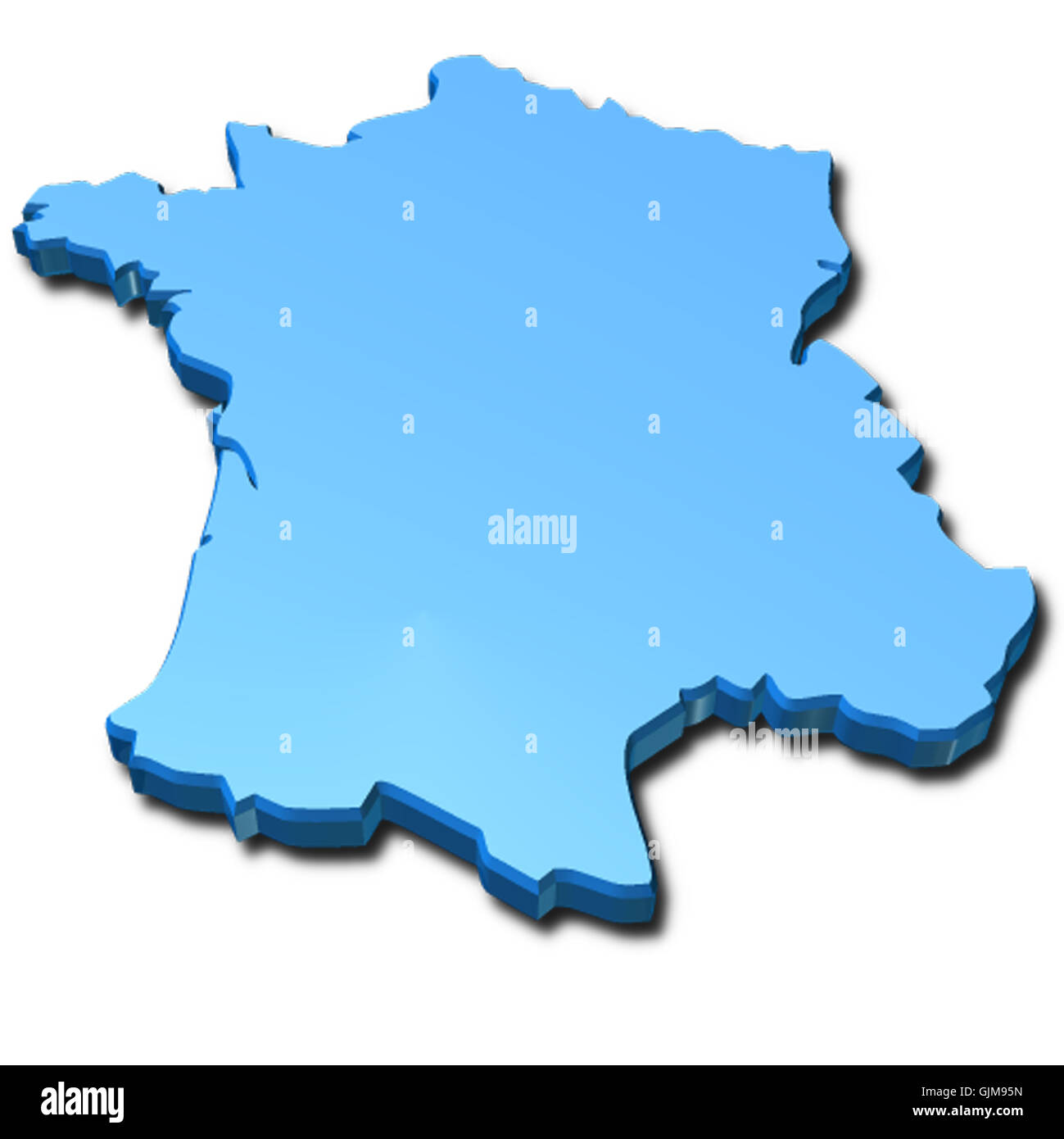 Map of brittany, france hi-res stock photography and images - Alamy