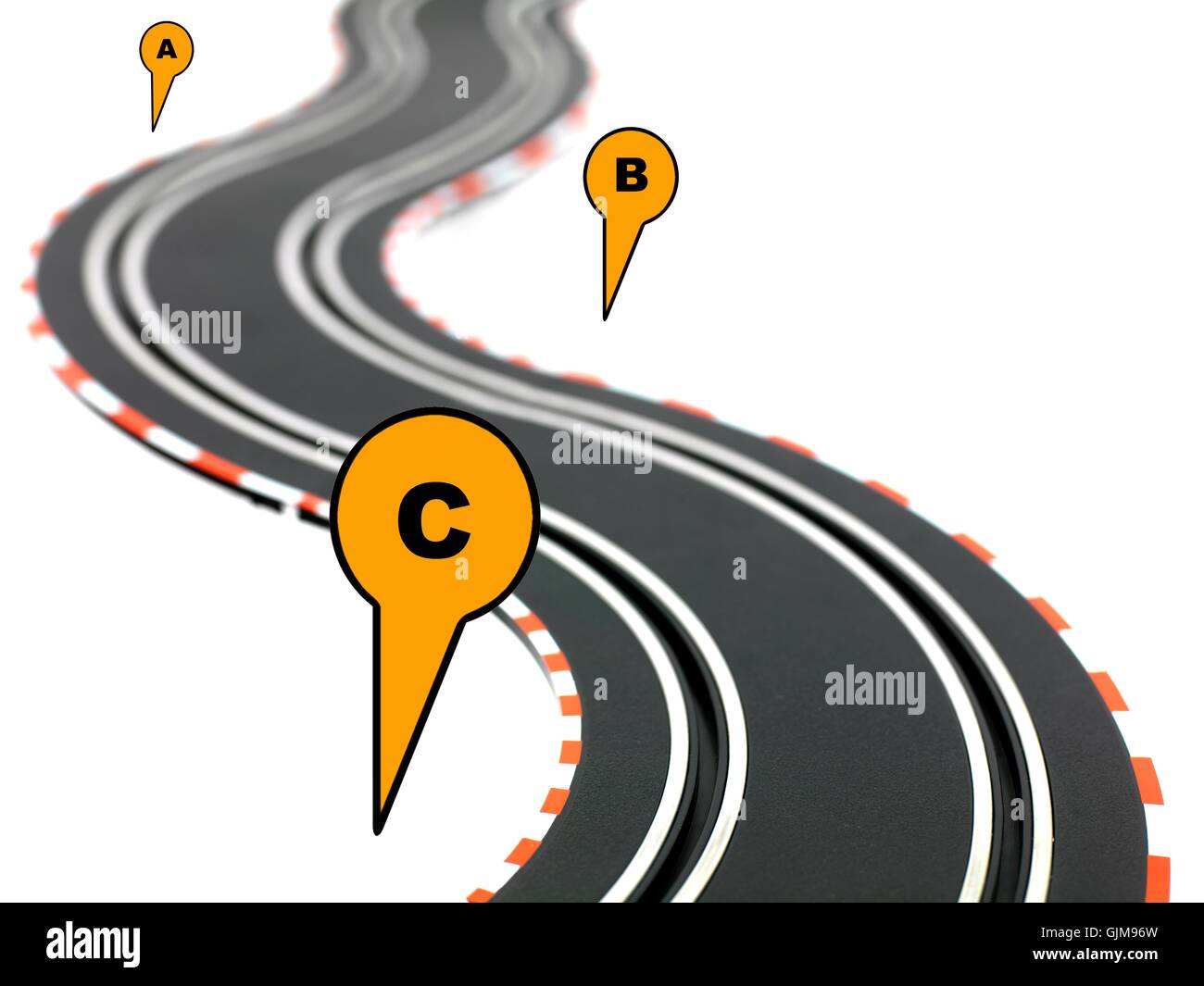 Slot Car Track Stock Photo Alamy slot-car-track-stock-photo-alamy