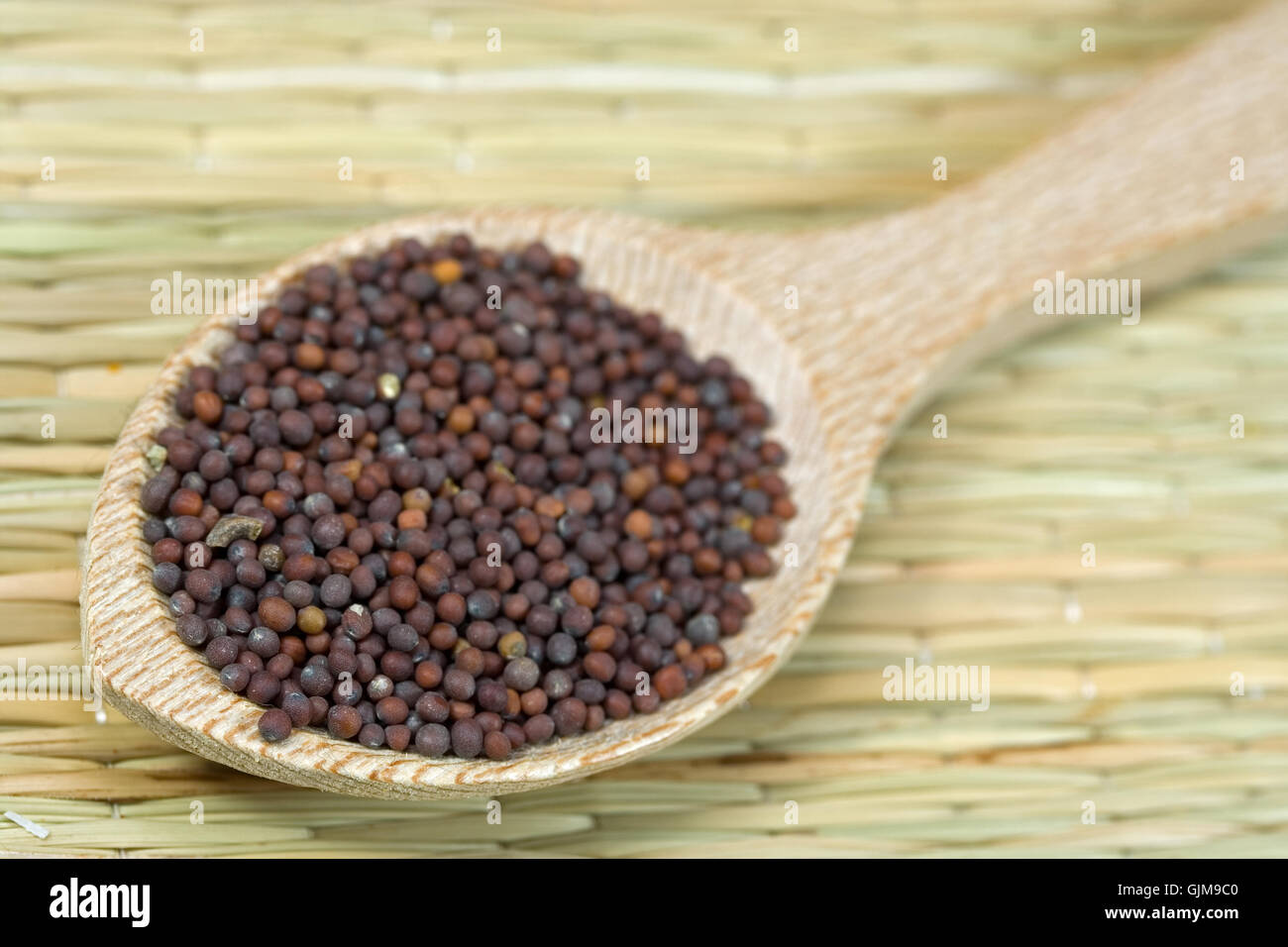 black mustard seeds Stock Photo Alamy