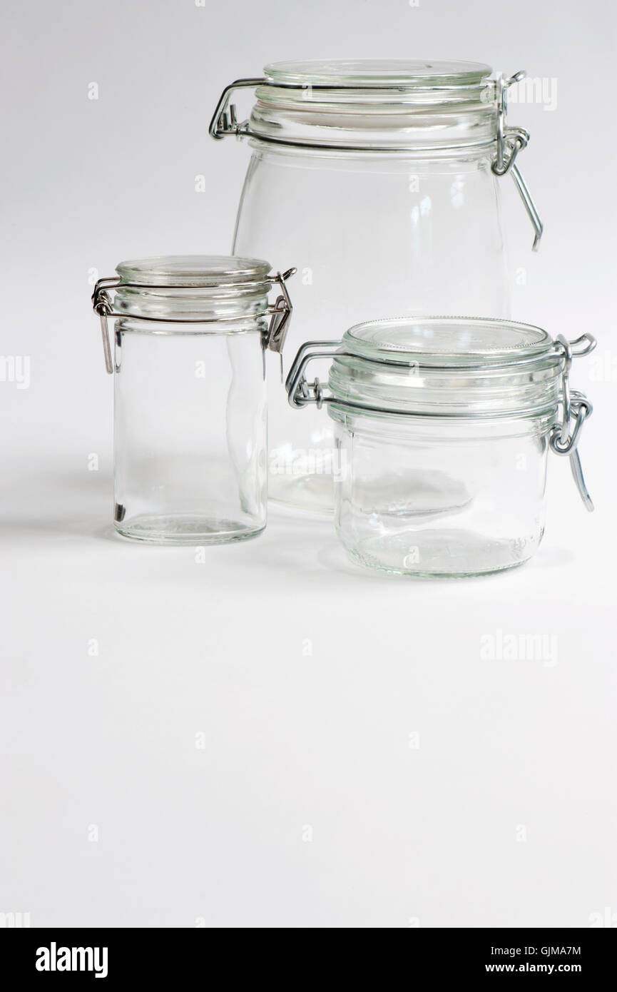 Preserving Jars Stock Photo Alamy