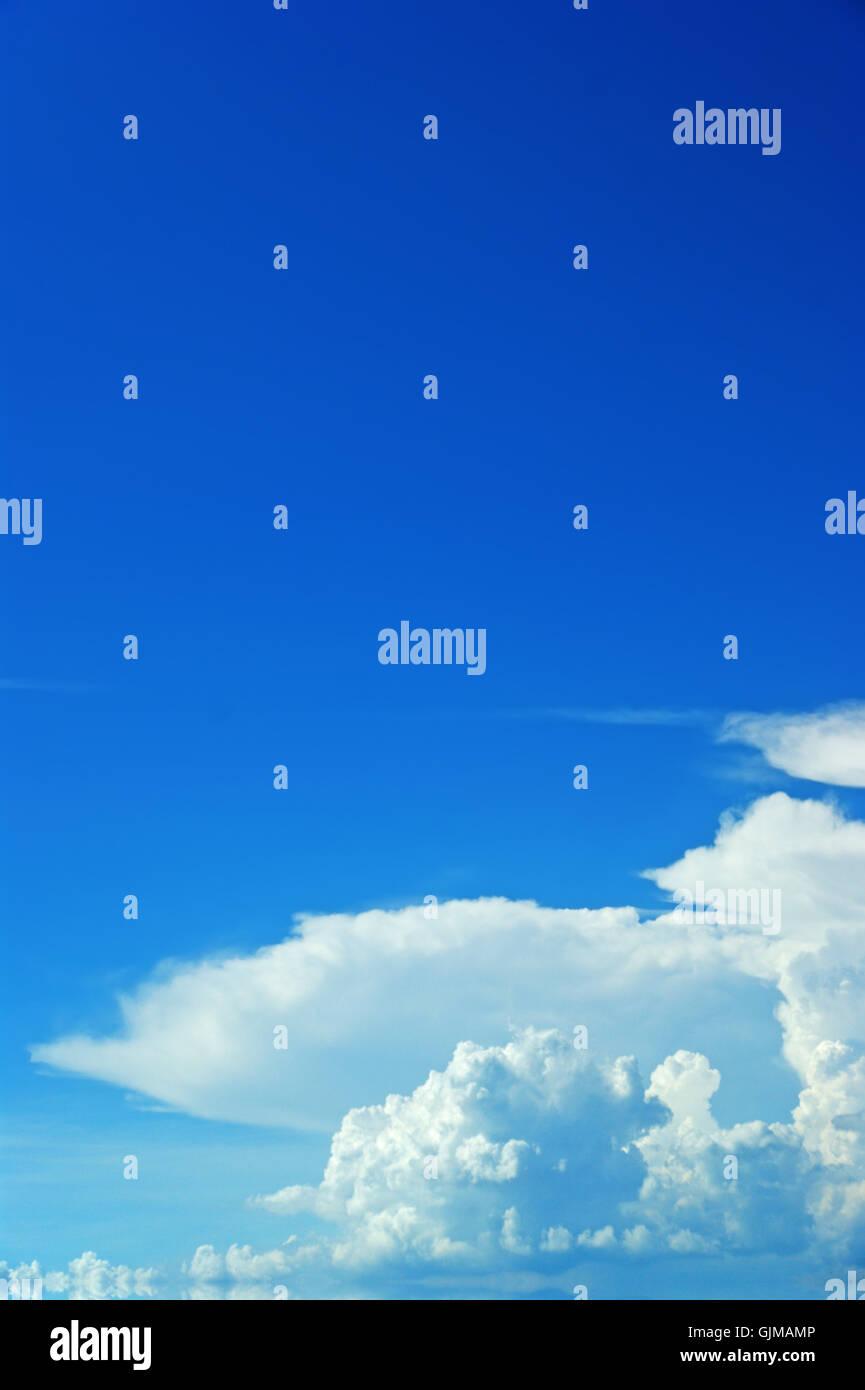 Sky clouds background material Stock Photo - Alamy