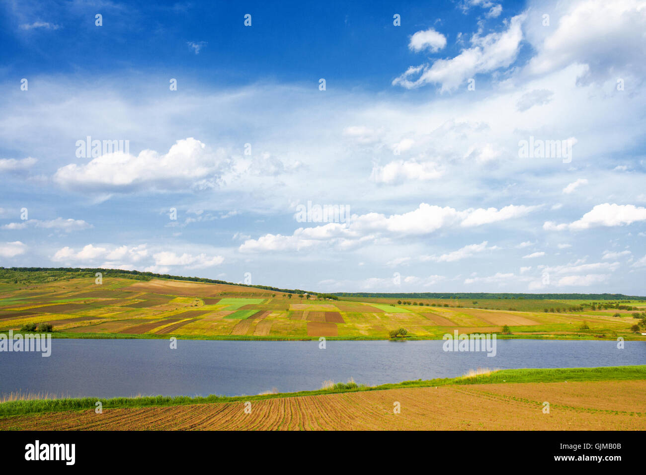 Beautiful spring landscape Stock Photo - Alamy