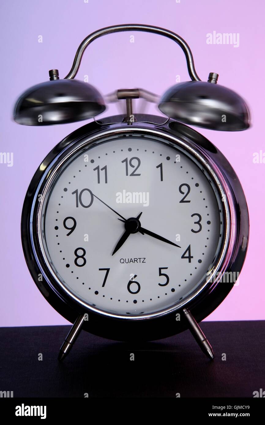 Alarm Clock Ringing Stock Photo Alamy