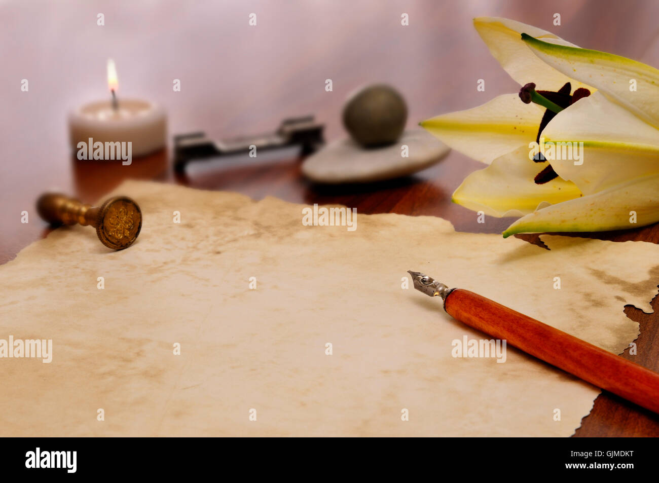 Parchment Quill High Resolution Stock Photography and Images Alamy