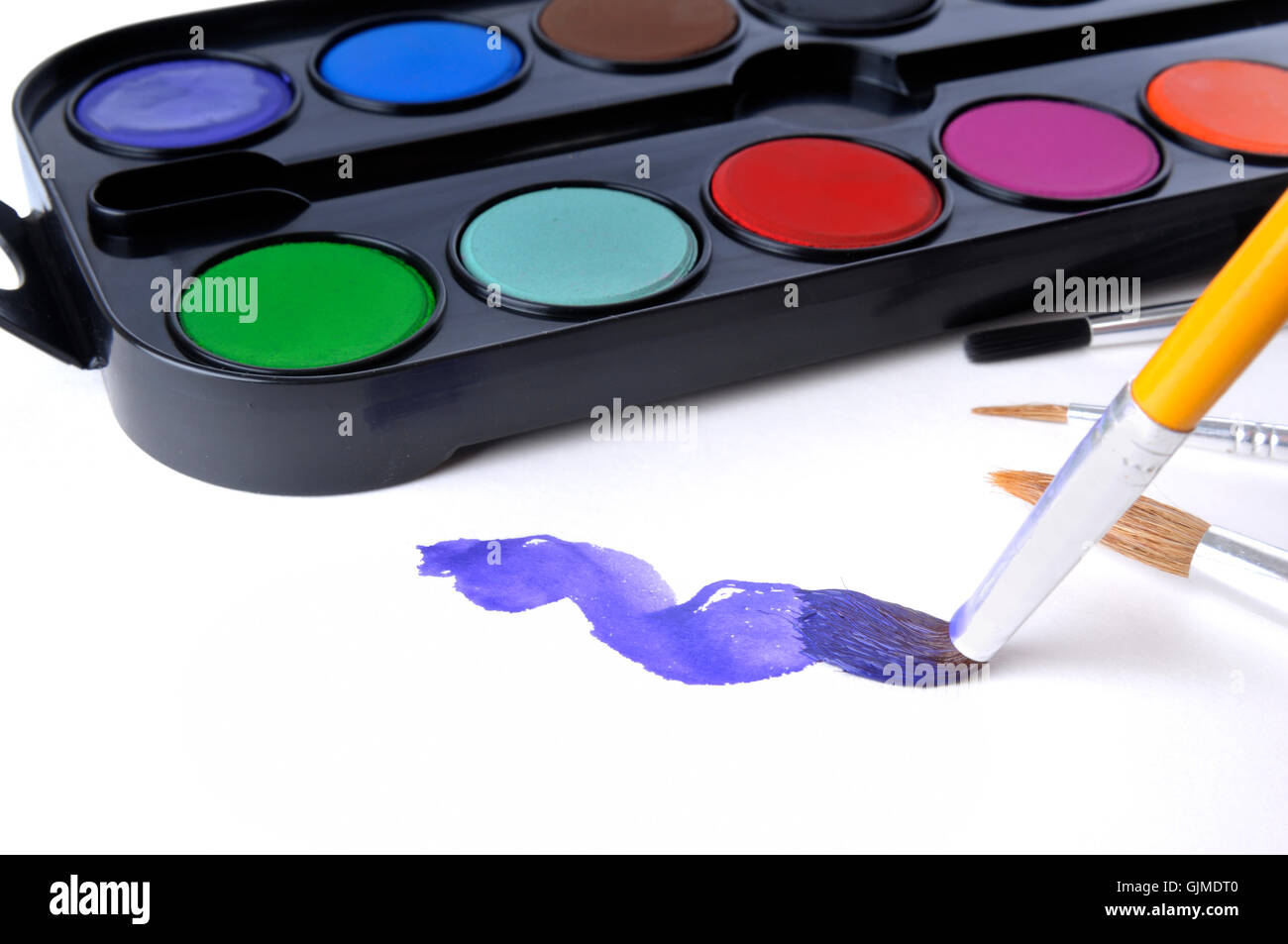 paint china ink colour Stock Photo - Alamy