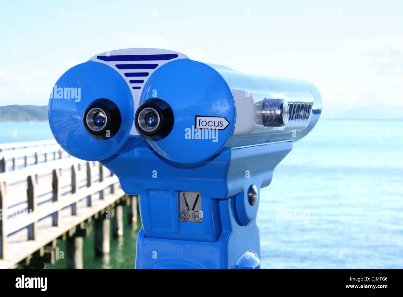 binoculars lenses telescope Stock Photo Alamy