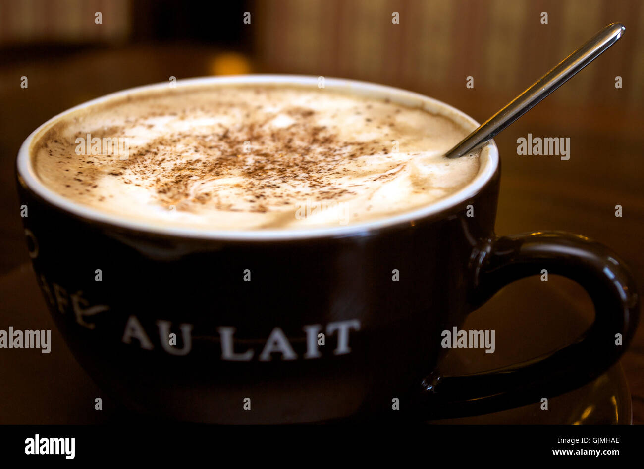 cafe espresso coffee Stock Photo - Alamy