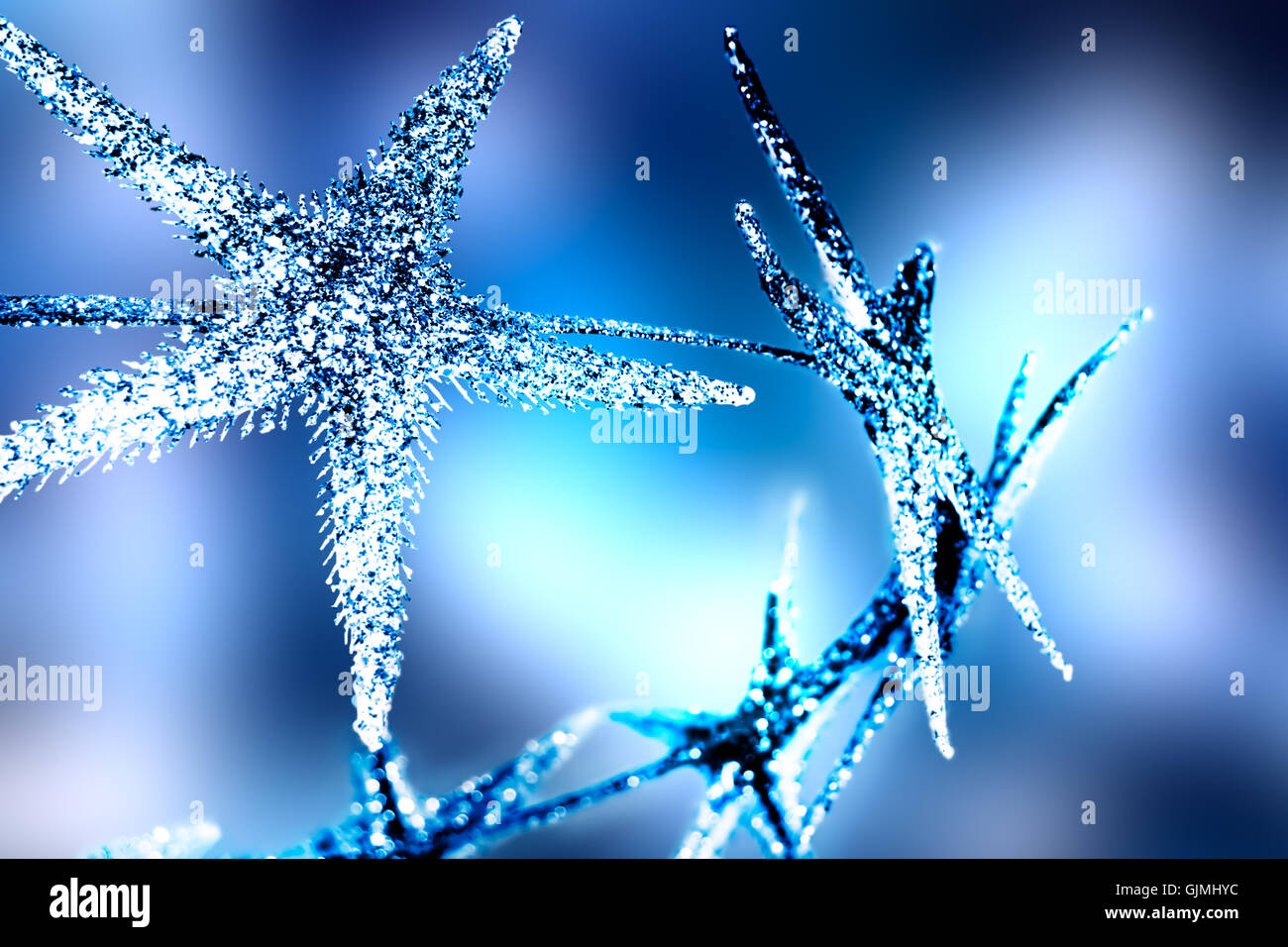 blue object night Stock Photo - Alamy