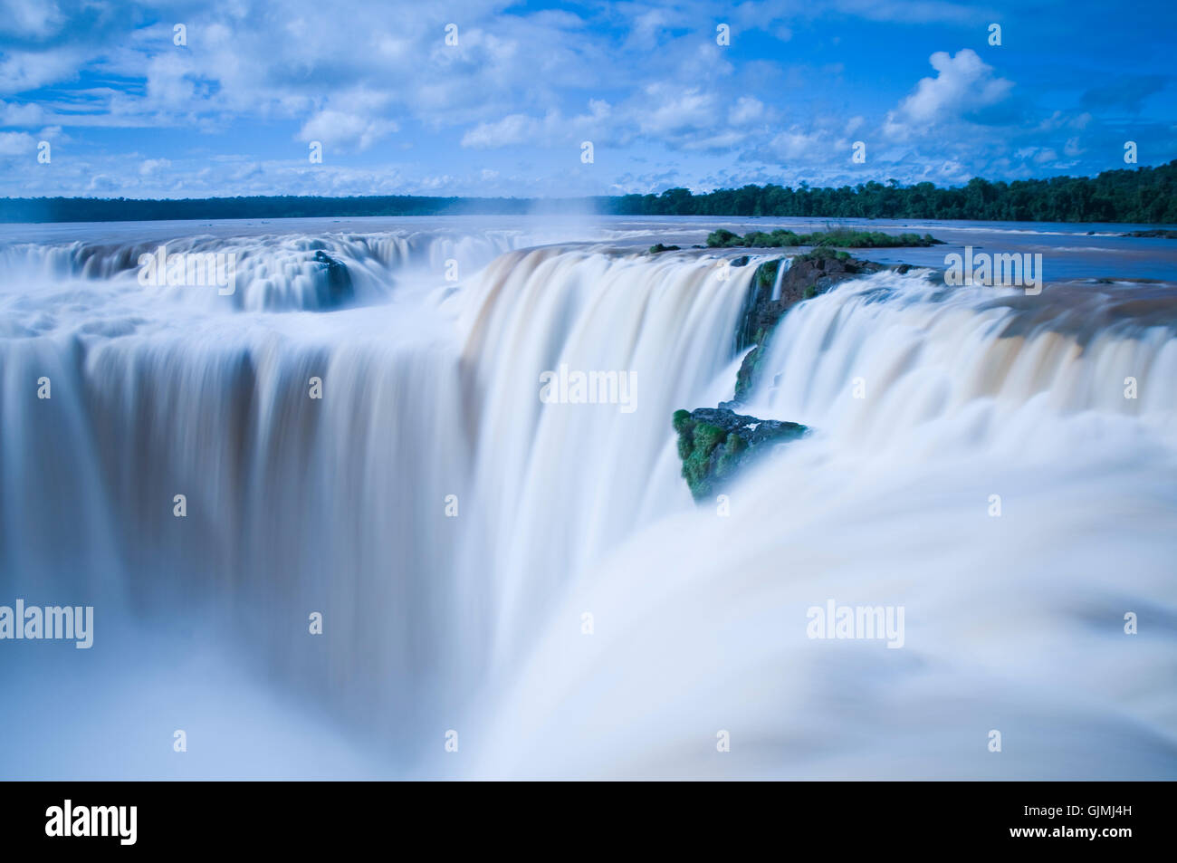 iguazu waterfall Stock Photo