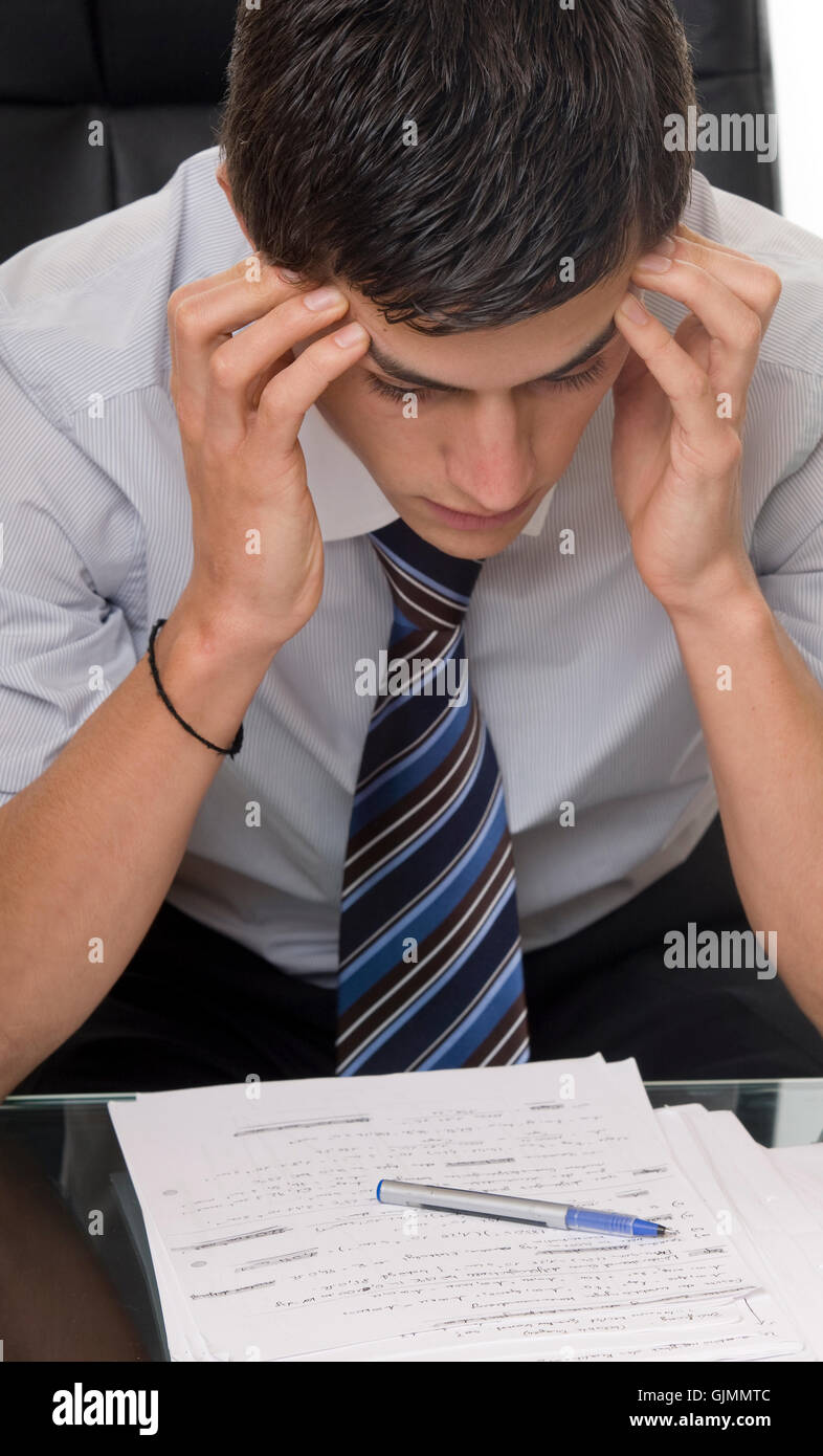 study learn student Stock Photo