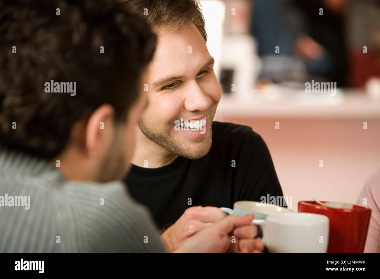 cafe humans human beings Stock Photo - Alamy