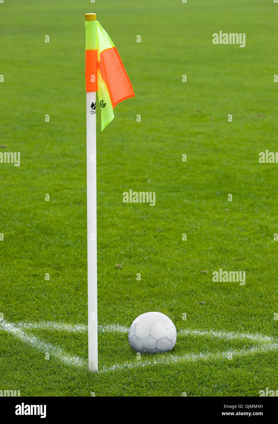 flag corner corner kick Stock Photo Alamy