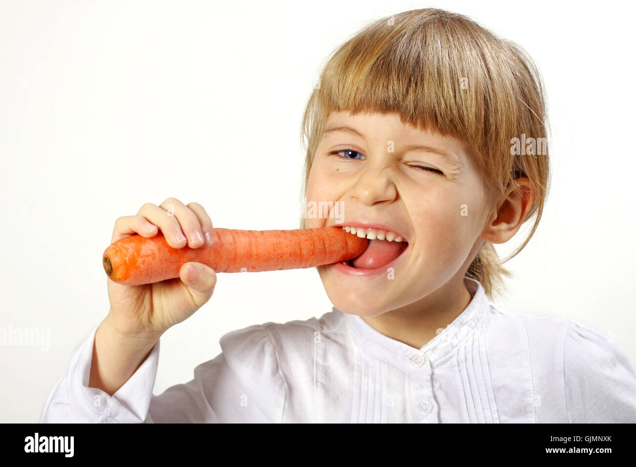 abbeissen strong Stock Photo