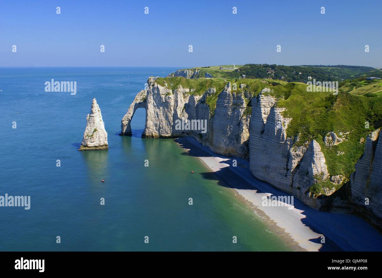 etretat Stock Photo