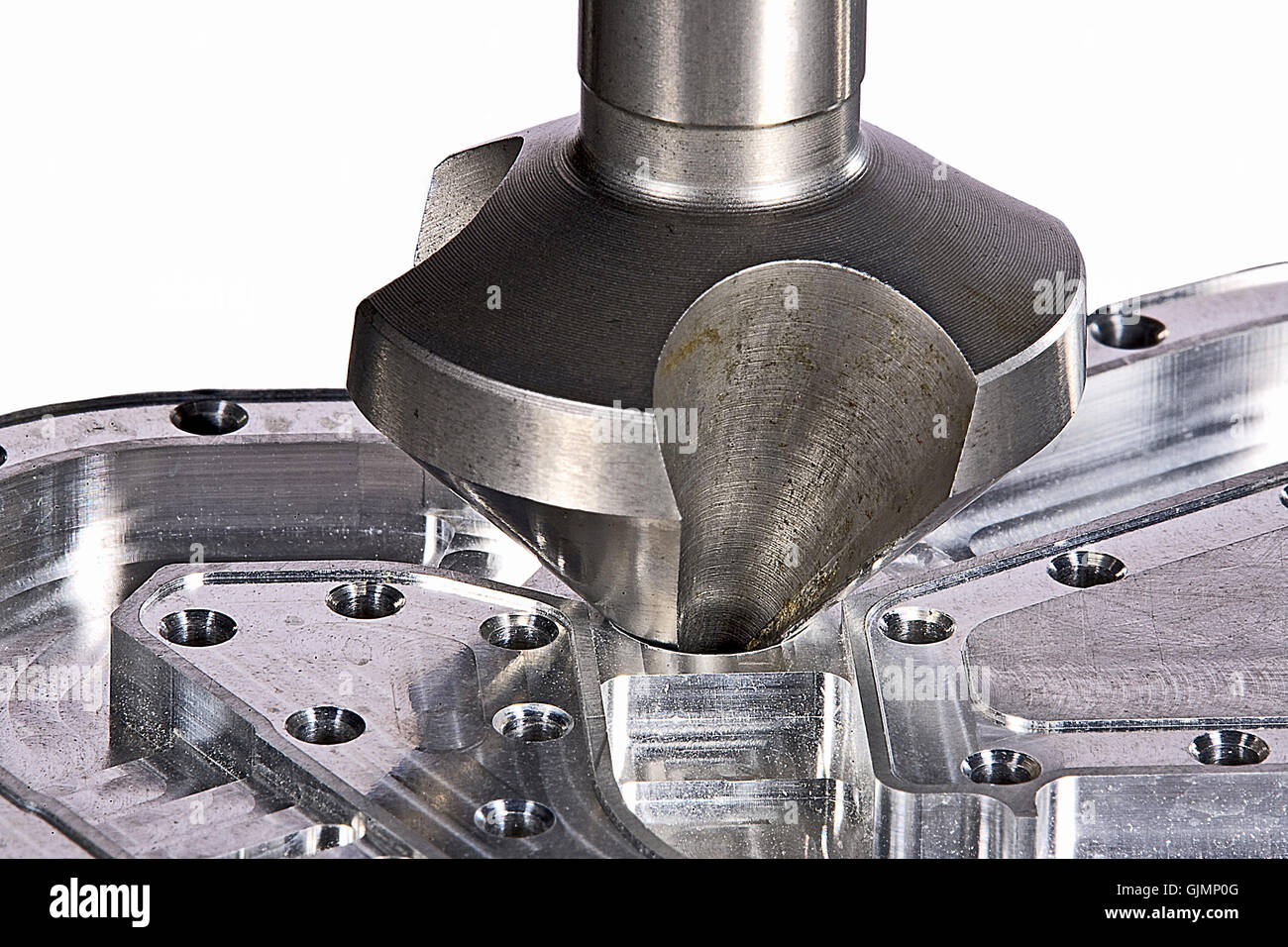 plummet tool fabrication Stock Photo