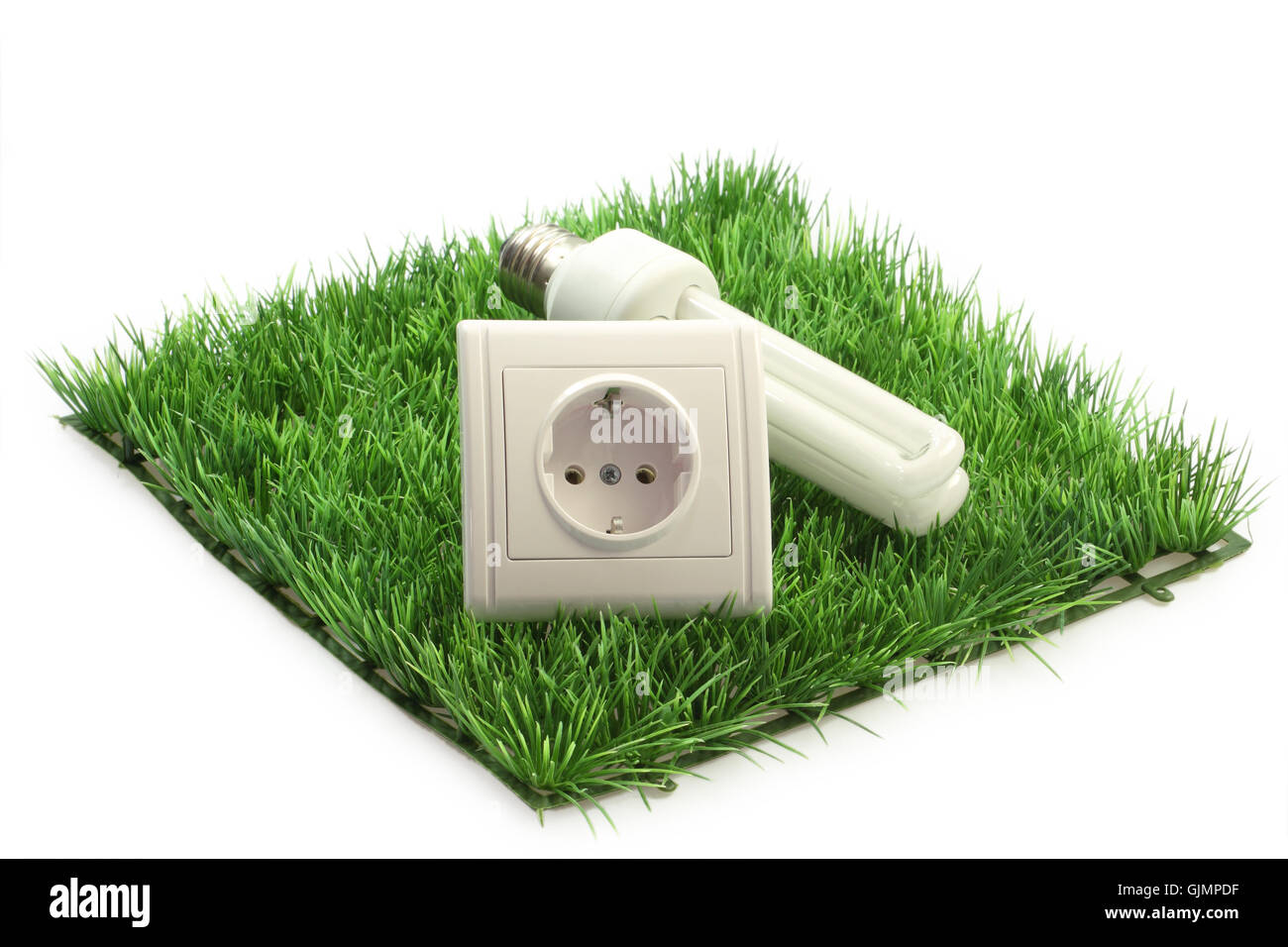outlet socket energy supply Stock Photo