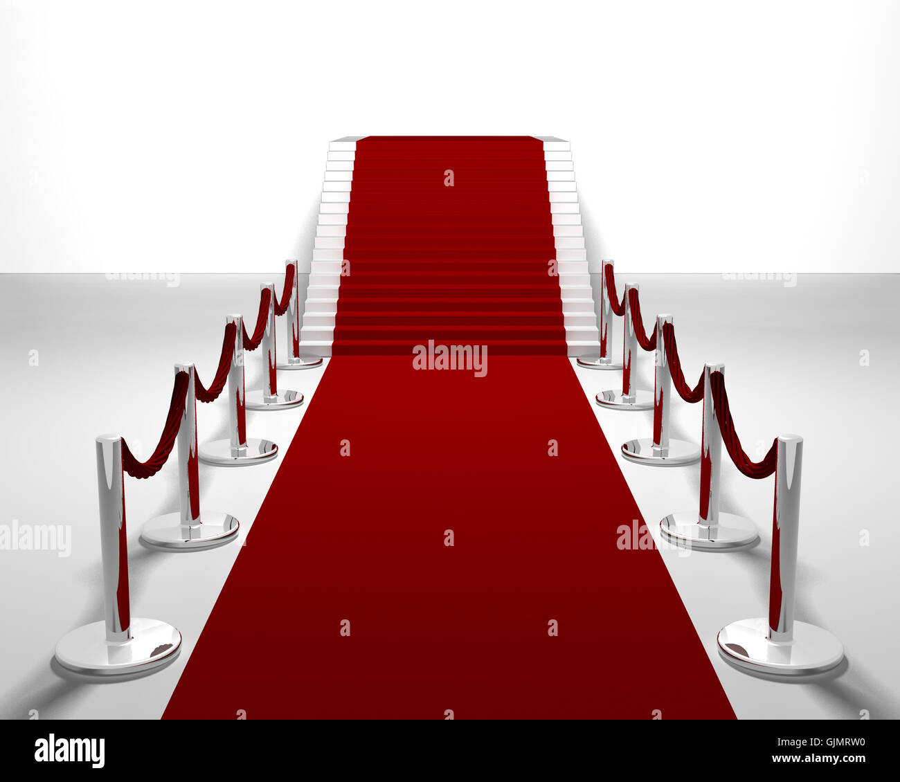 stairs famous important Stock Photo