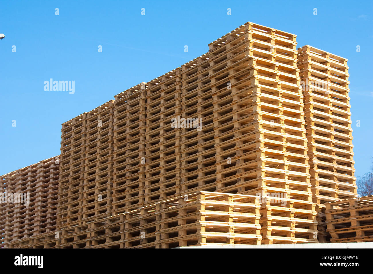 new provision camp palette Stock Photo