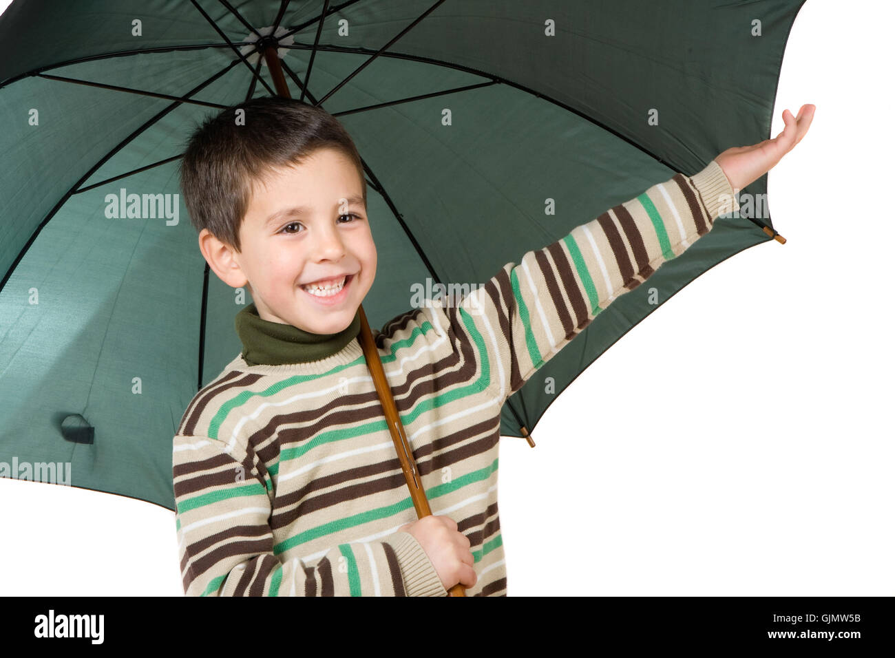 umbrella open uncap Stock Photo