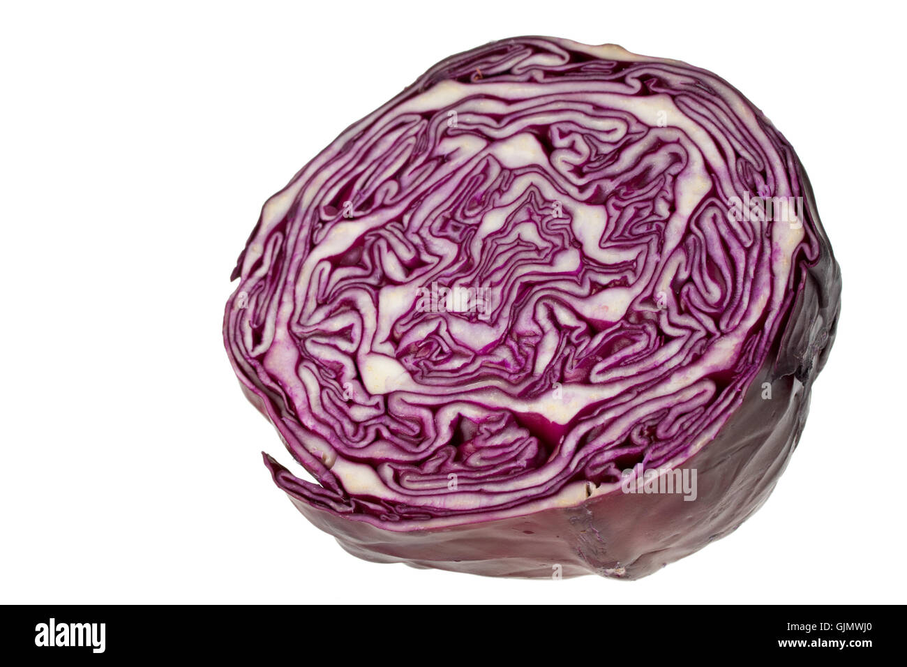 vegetable cabbage half Stock Photo Alamy