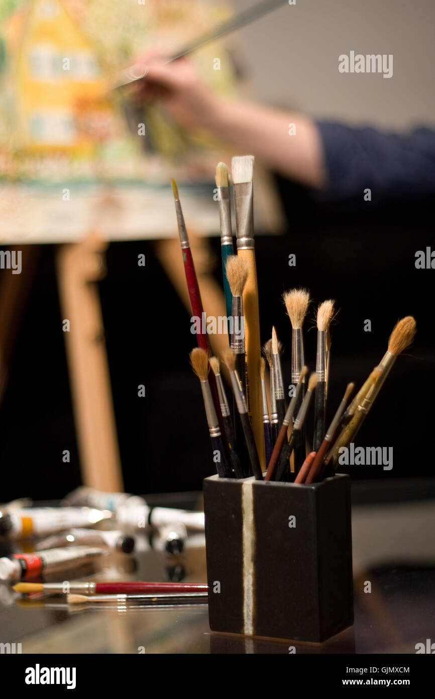 paint a picture Stock Photo Alamy