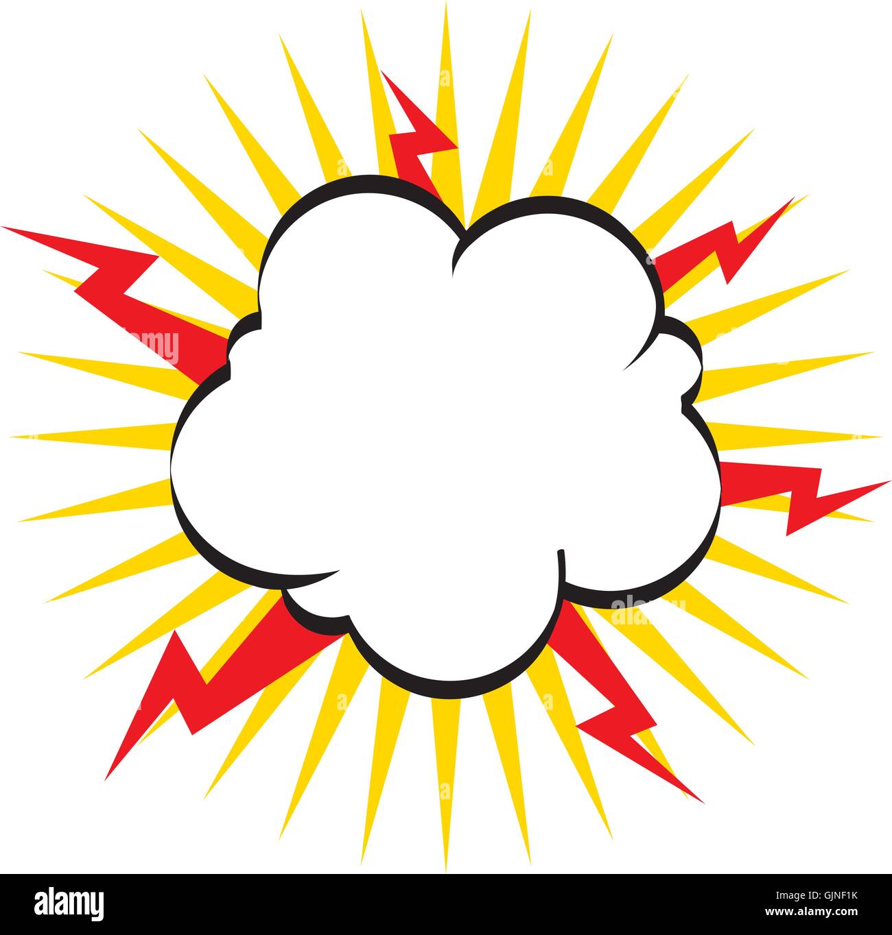 boom explosion pop art Stock Vector Image & Art - Alamy