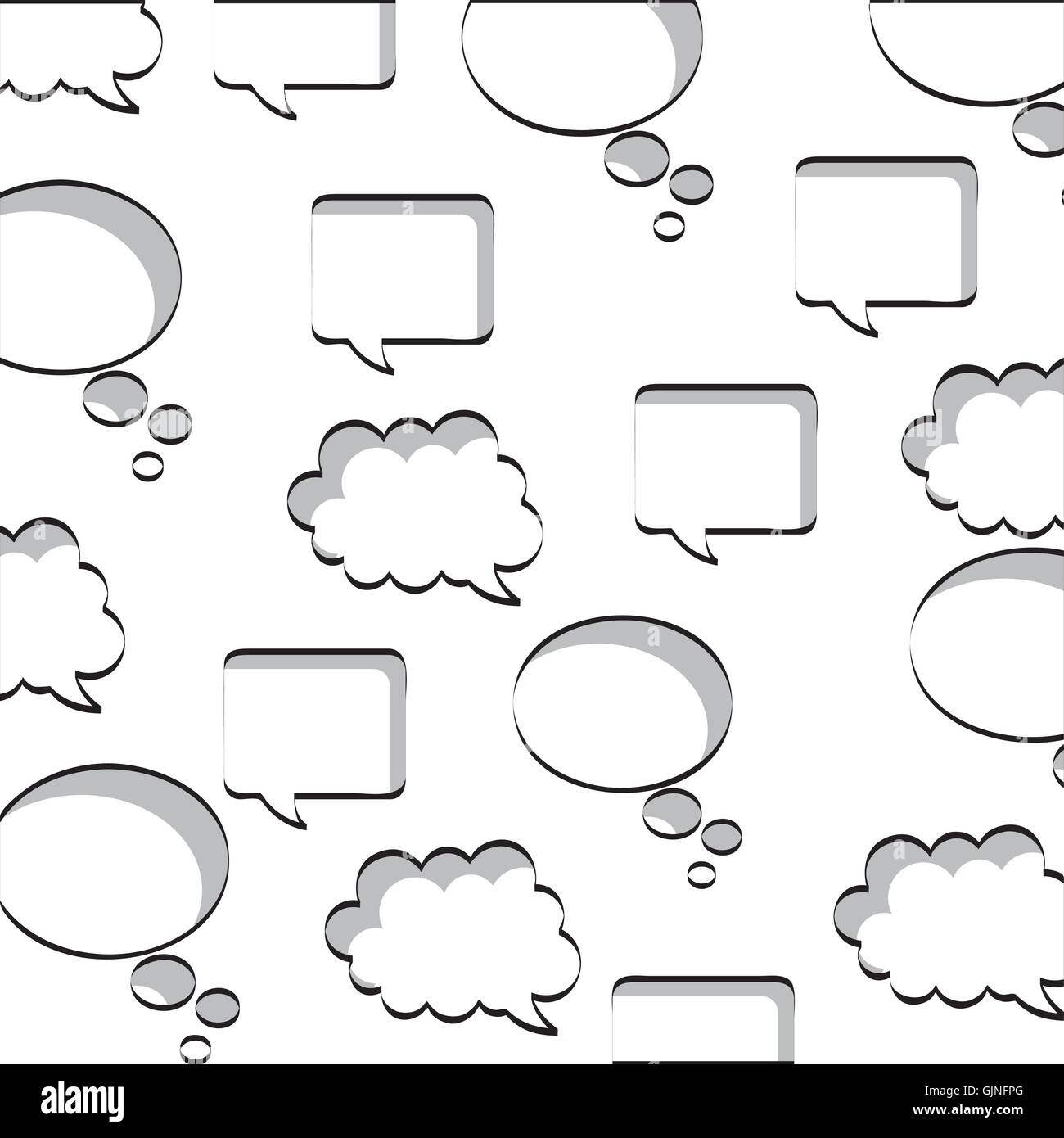 speech bubbles set isolated icon Stock Vector Image & Art - Alamy