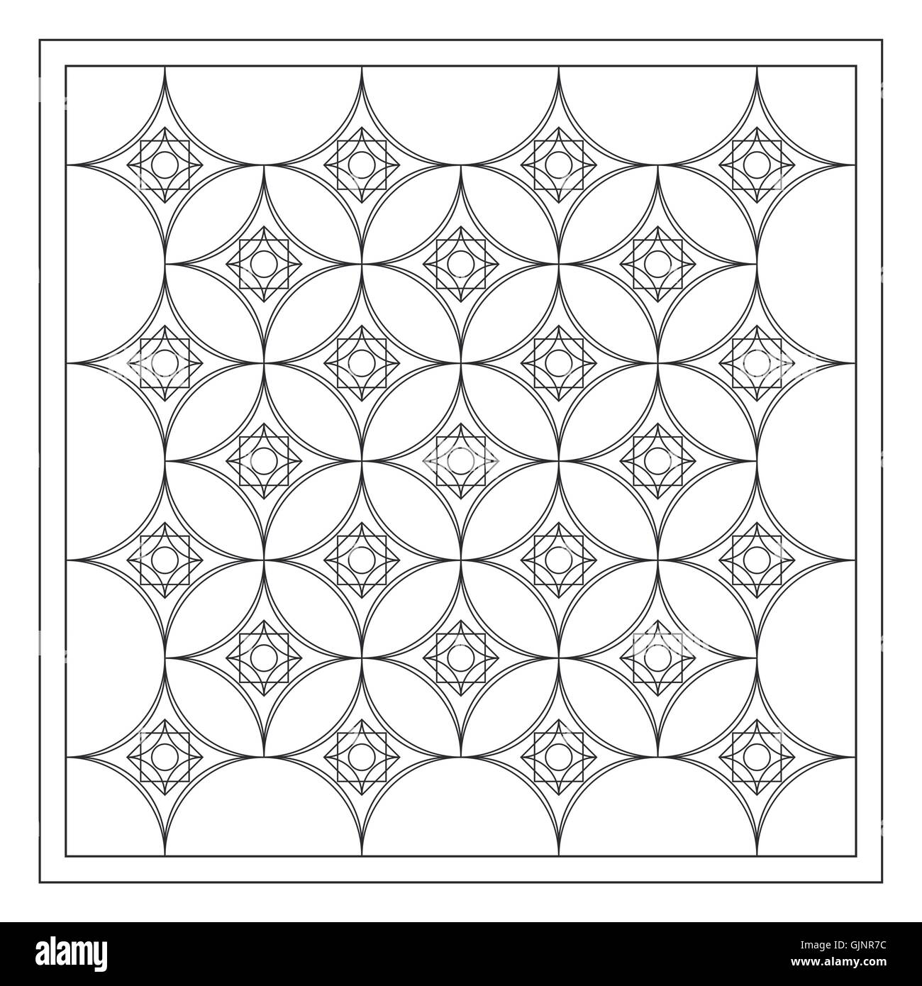 geometrical circular pattern background Stock Vector Image & Art Alamy