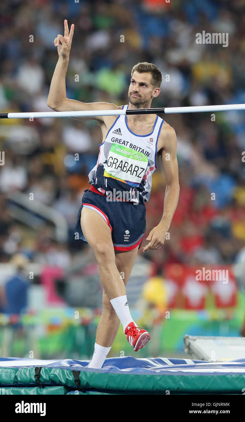 Great Britain's Robert Grabarz competes in the Men's High ...