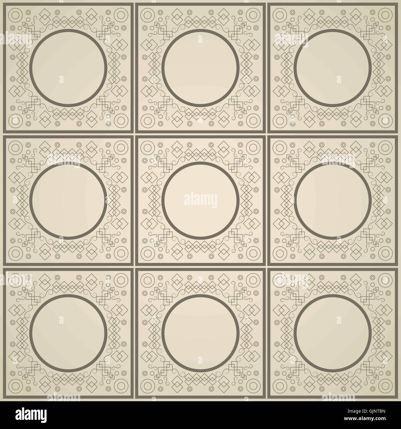 geometrical circular pattern background Stock Vector Image & Art - Alamy