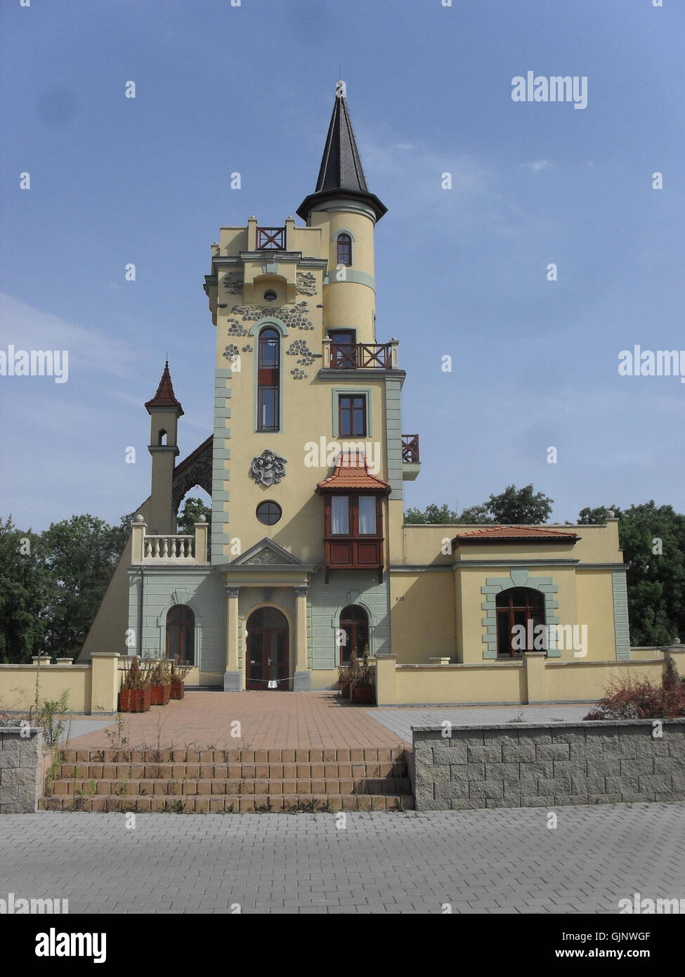 This image shows *Restaurace Letn*, a restaurant located in Teplice, a ...