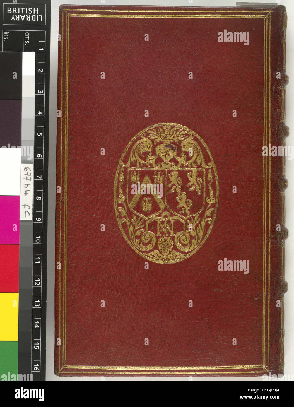 This upper cover is part of a specific archival collection, identified ...